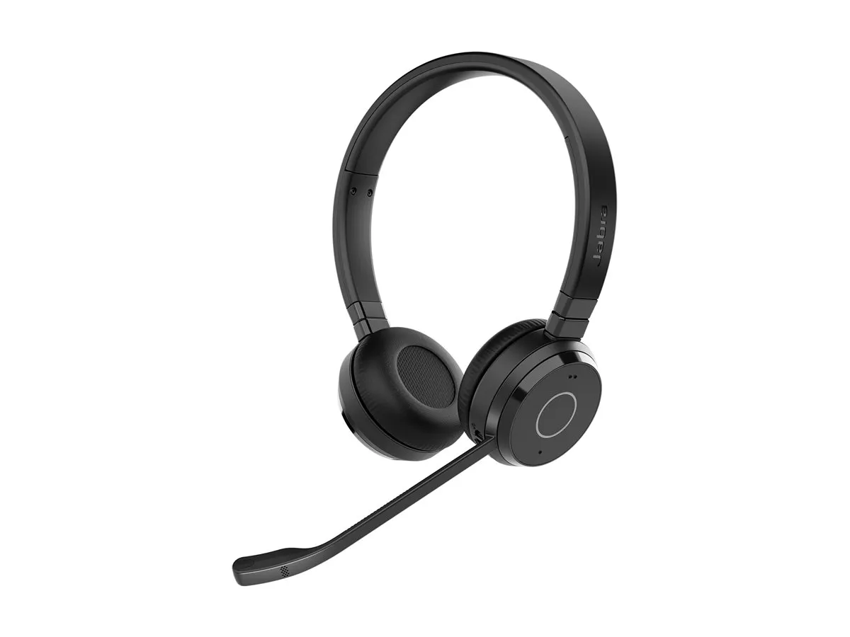 Jabra Evolve 65 TE headset met Link 390 Bluetooth adapter - SynFore