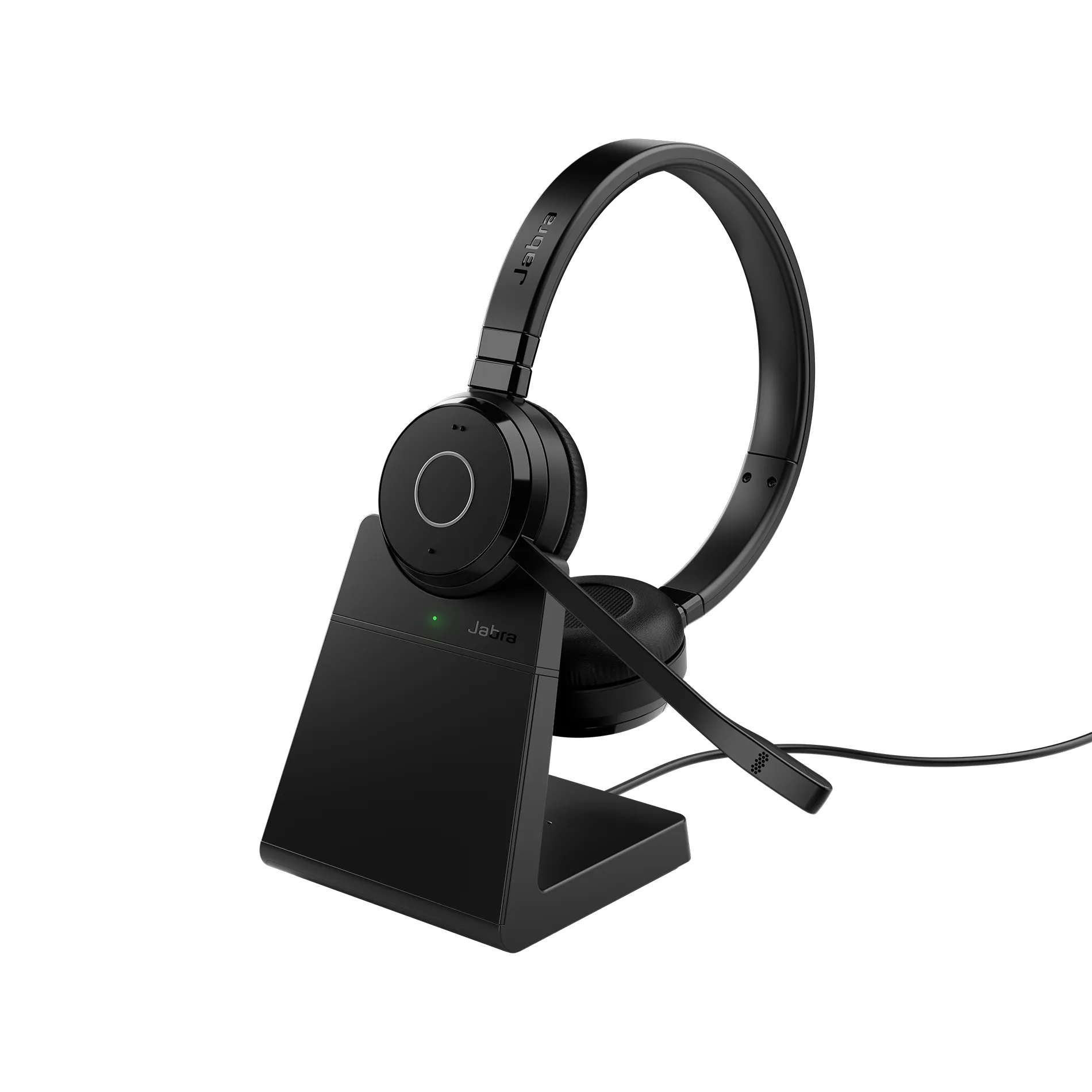 Jabra Evolve 65 TE headset met Link 390 Bluetooth adapter - SynFore