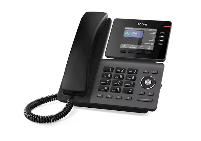 Snom D810W IP bureautelefoon met geïntegreerde DECT functionaliteit - SynFore