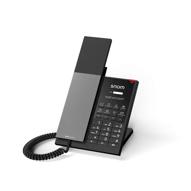 Snom HD350A analoge hoteltelefoon met antibacteriële coating - SynFore