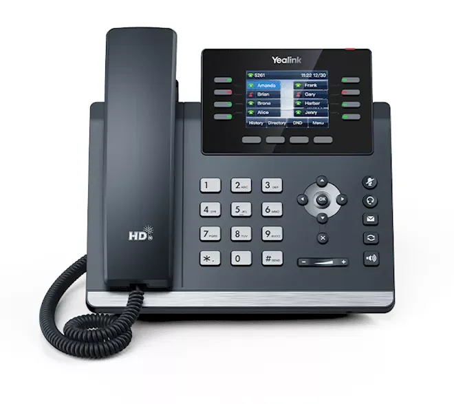 Yealink SIP-T44U IP telefoon met kleurendisplay en dual USB - SynFore