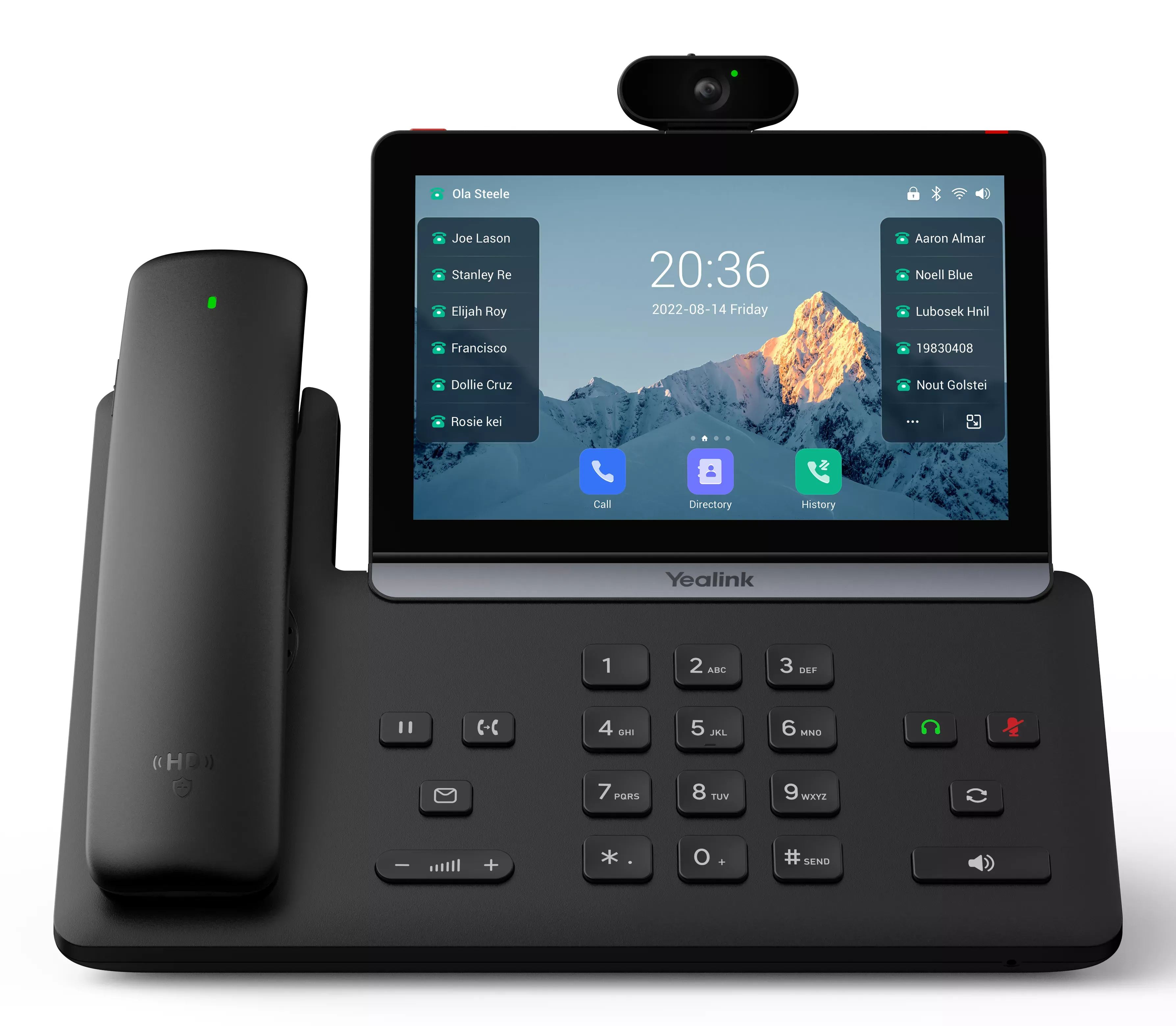 Yealink SIP-T88V Pro (1301230) - Executive Smart Video IP Phone met Touchscreen