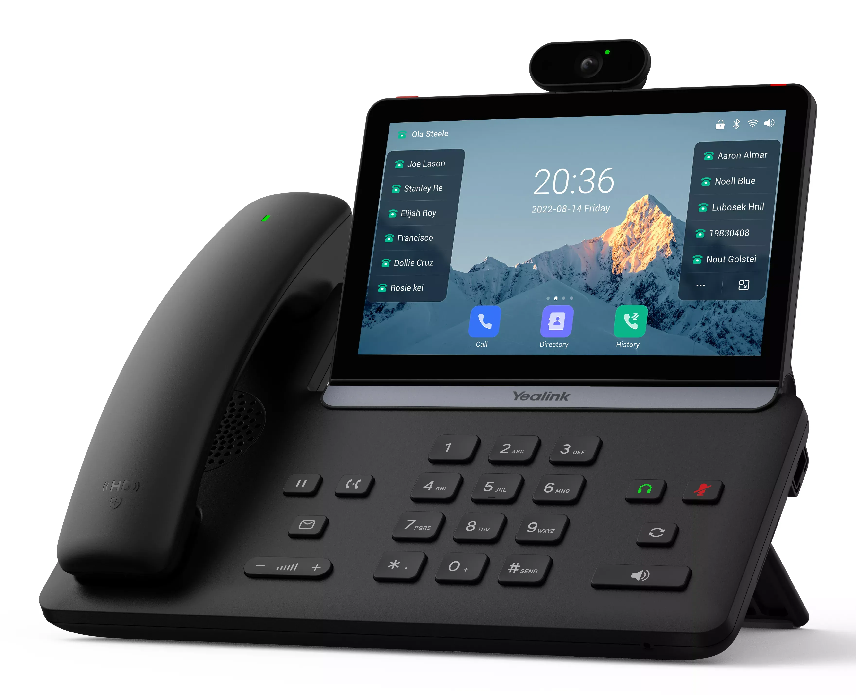 Yealink SIP-T88V Pro (1301230) - Executive Smart Video IP Phone met Touchscreen