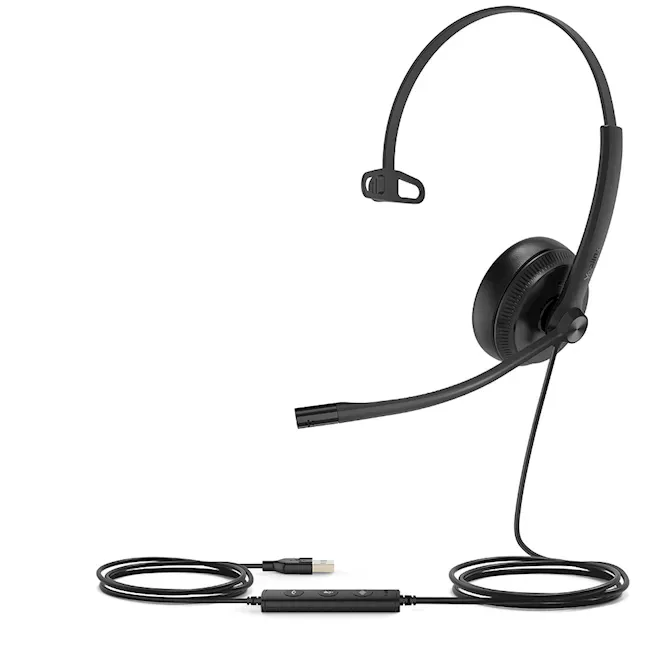 Yealink UH34 SE Mono Teams USB-headset - SynFore