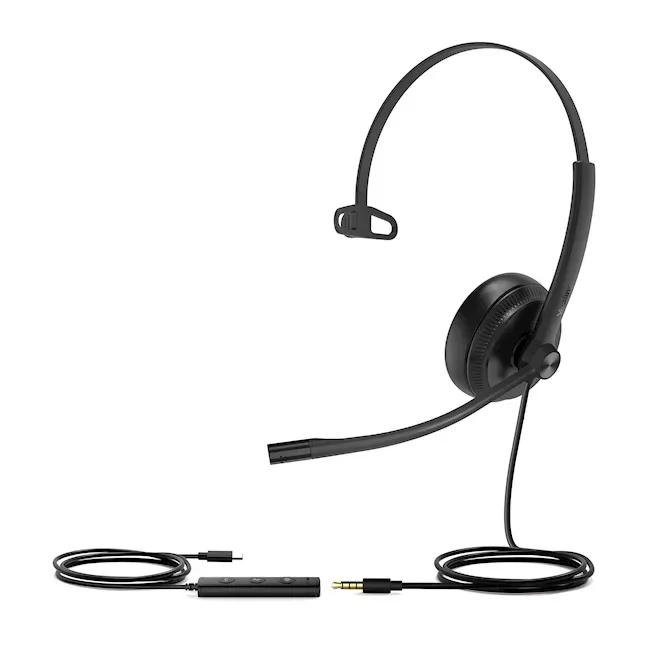 Yealink UH34 SE Mono Teams USB-headset - SynFore
