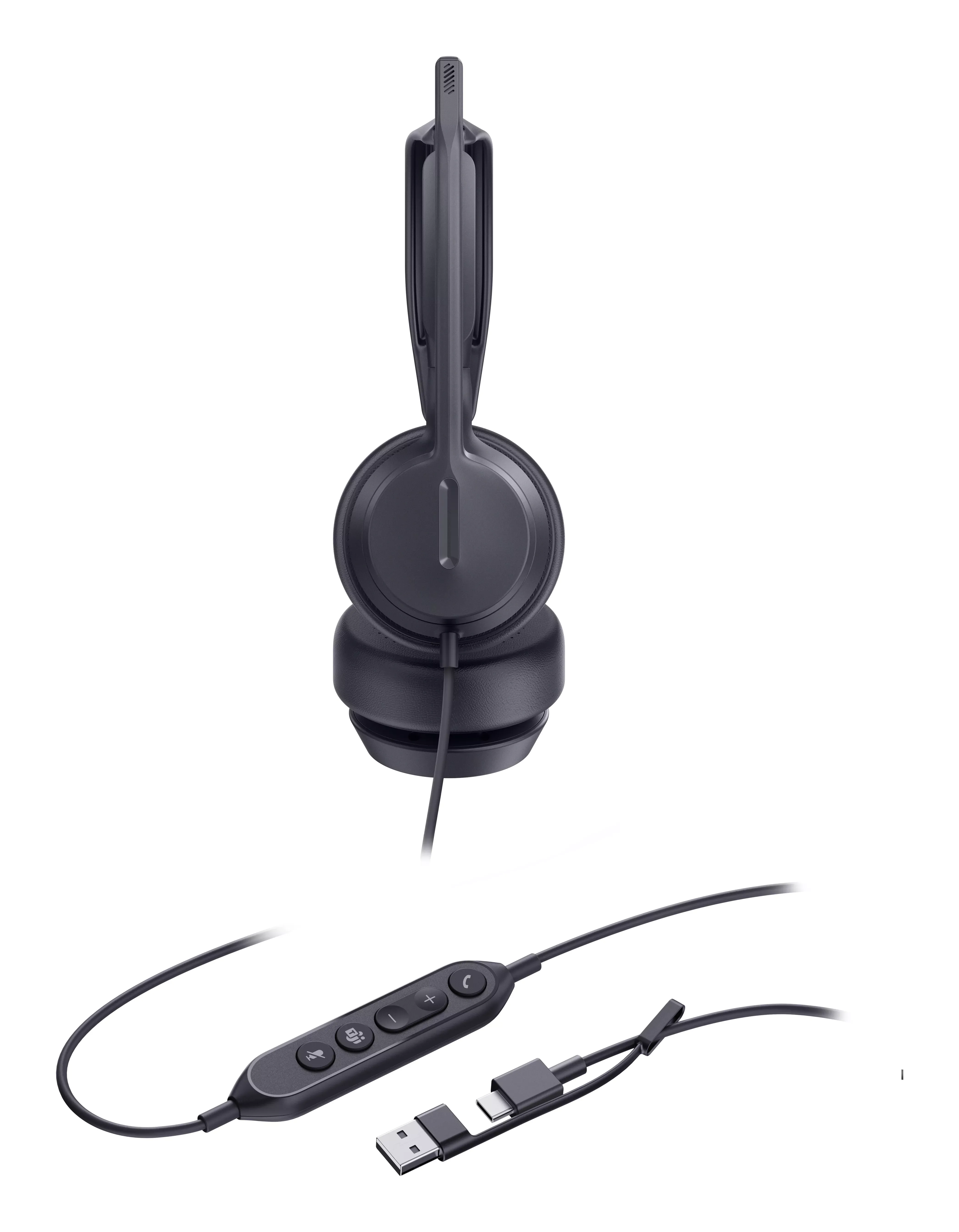 Yealink UH42 Dual Teams USB headset met USB-C en USB-A aansluiting - SynFore