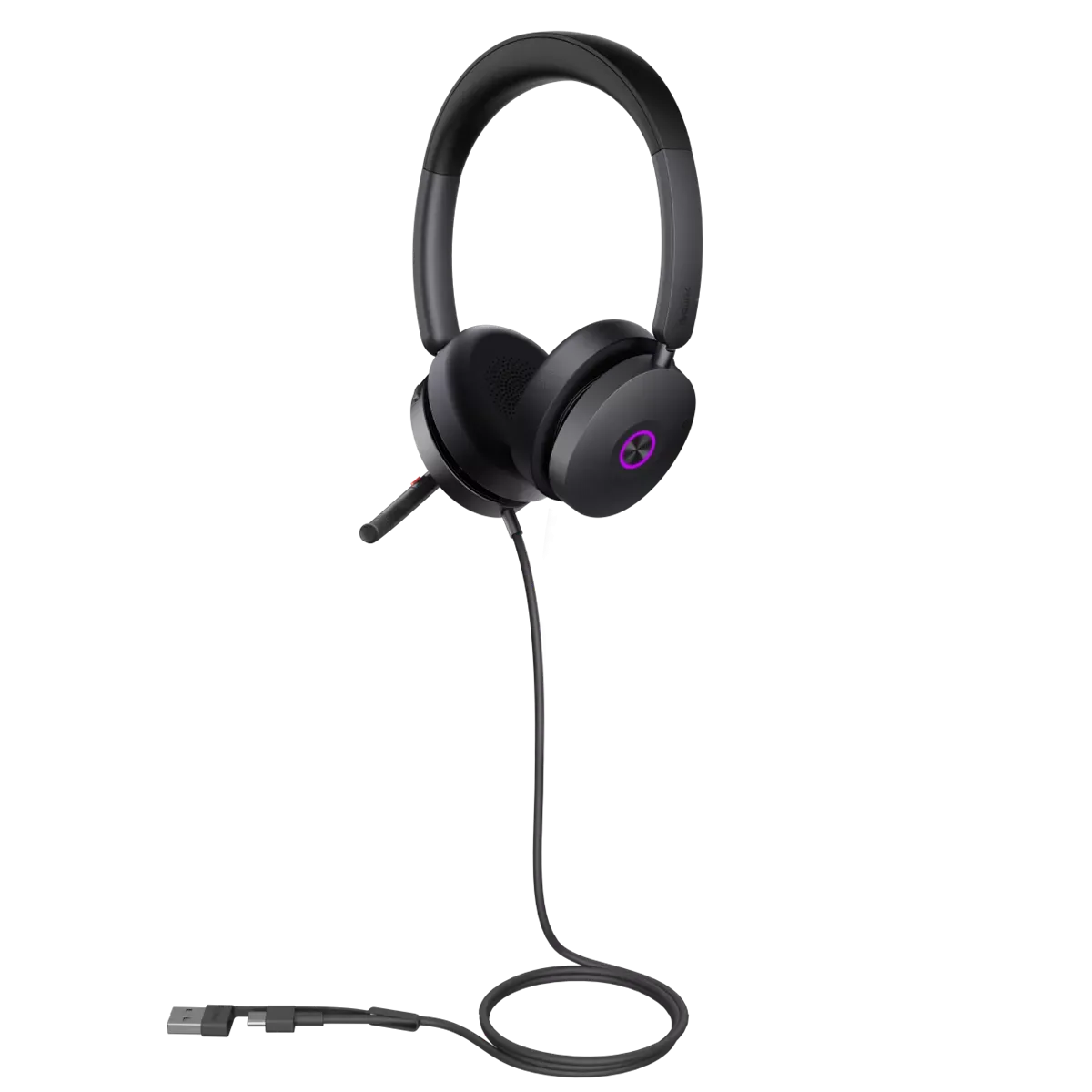Yealink UH48 Dual Teams USB headset met USB-C en USB-A - SynFore