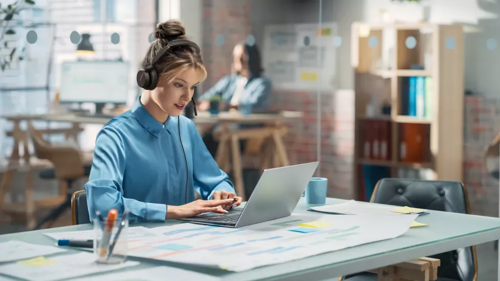 Yealink UH48 Dual Teams USB headset met USB-C en USB-A - SynFore