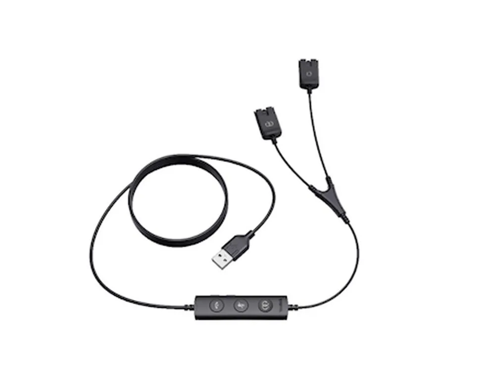 Yealink USB QD Trainer Cable 10 stuks voor headset training - SynFore