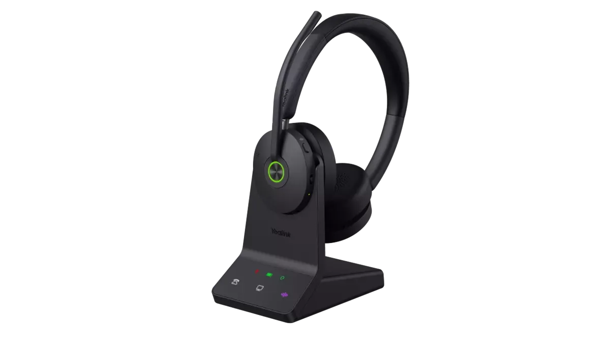 Yealink WH68 Teams headset met touchscreen basisstation - SynFore