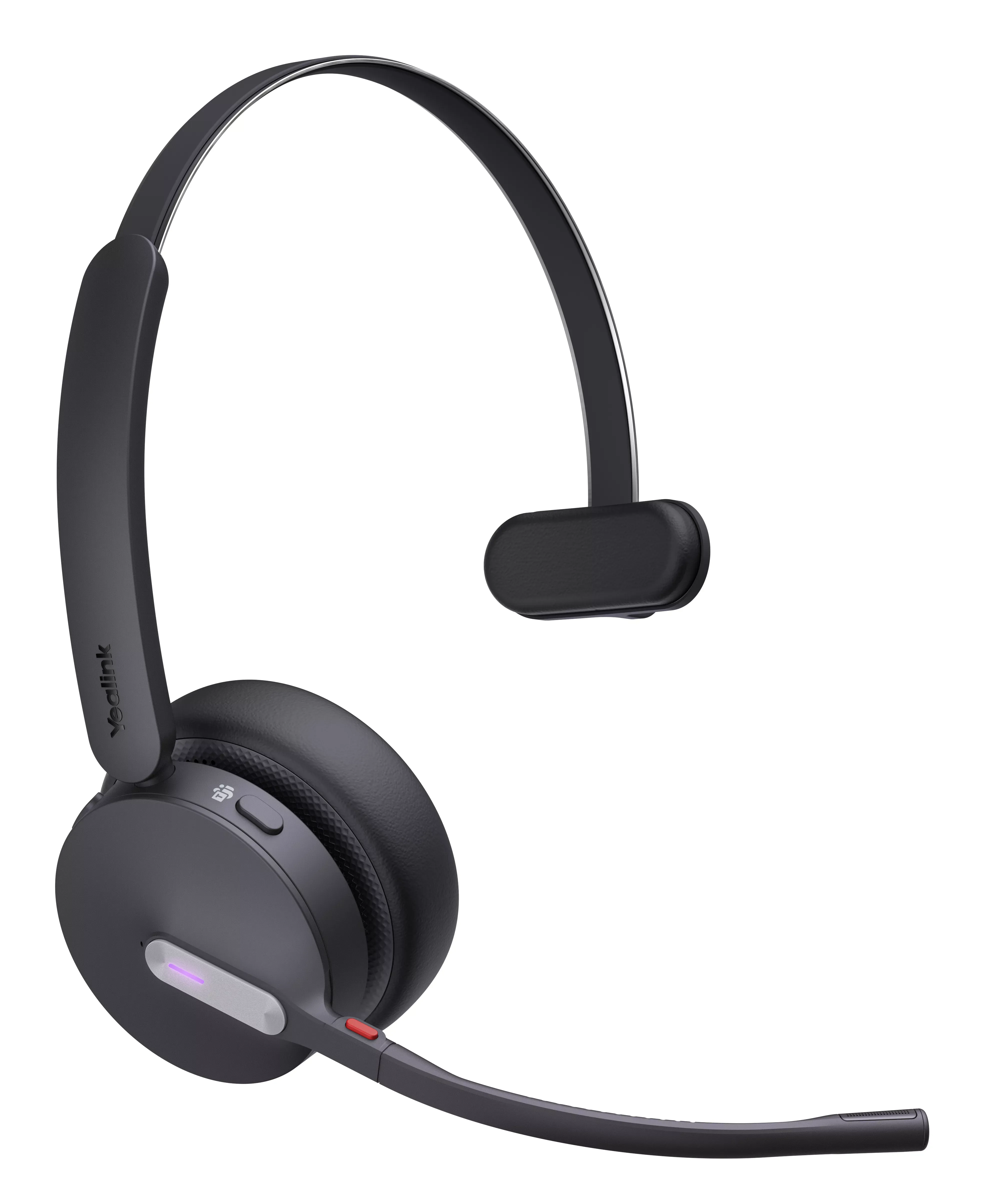 Yealink WH64 Workstation Mono draadloze headset met DECT en Bluetooth voor zakelijk gebruik - SynFore