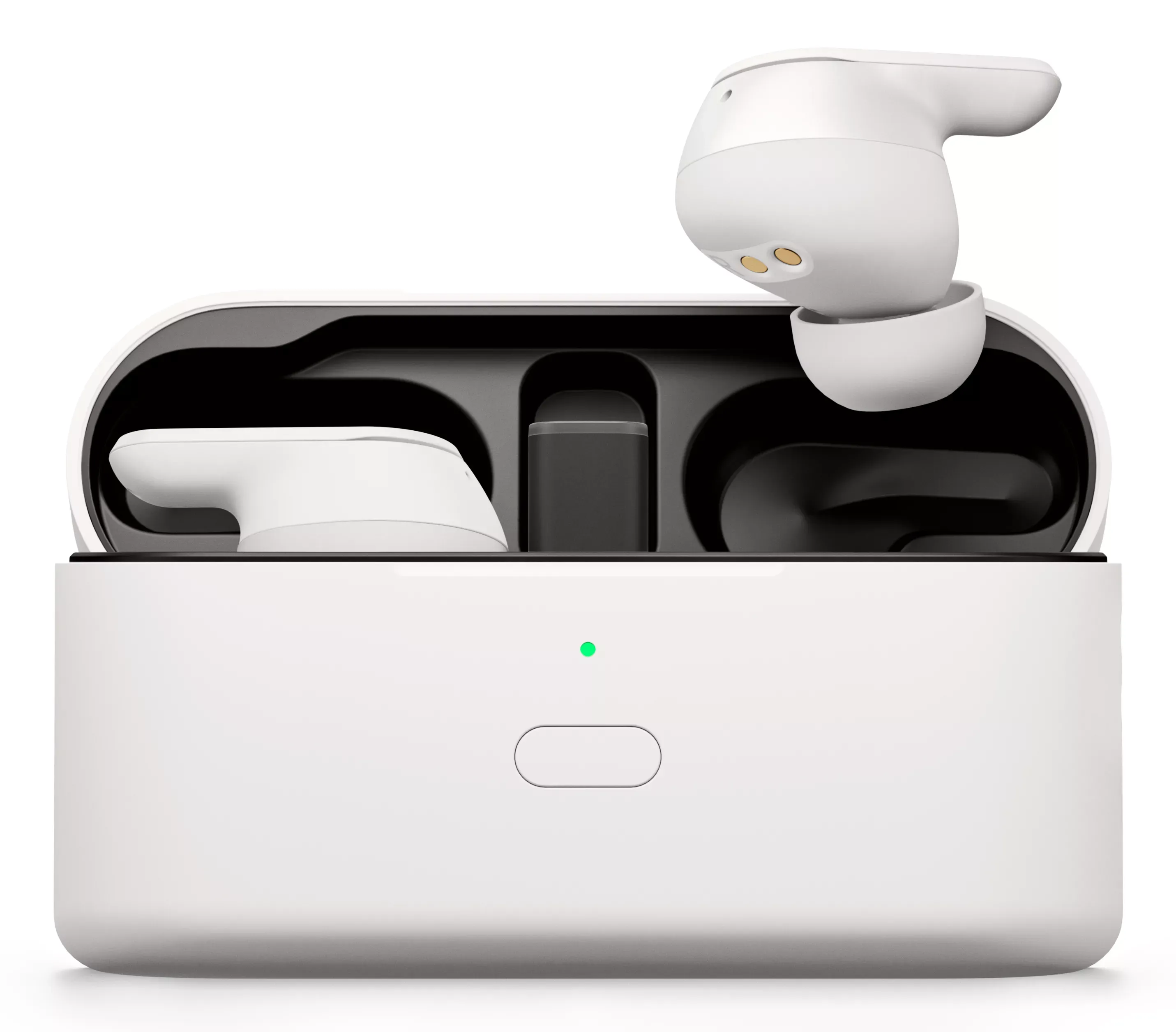 EPOS ADAPT E1 Nordic White draadloze Bluetooth oordopjes voor professioneel gebruik - SynFore