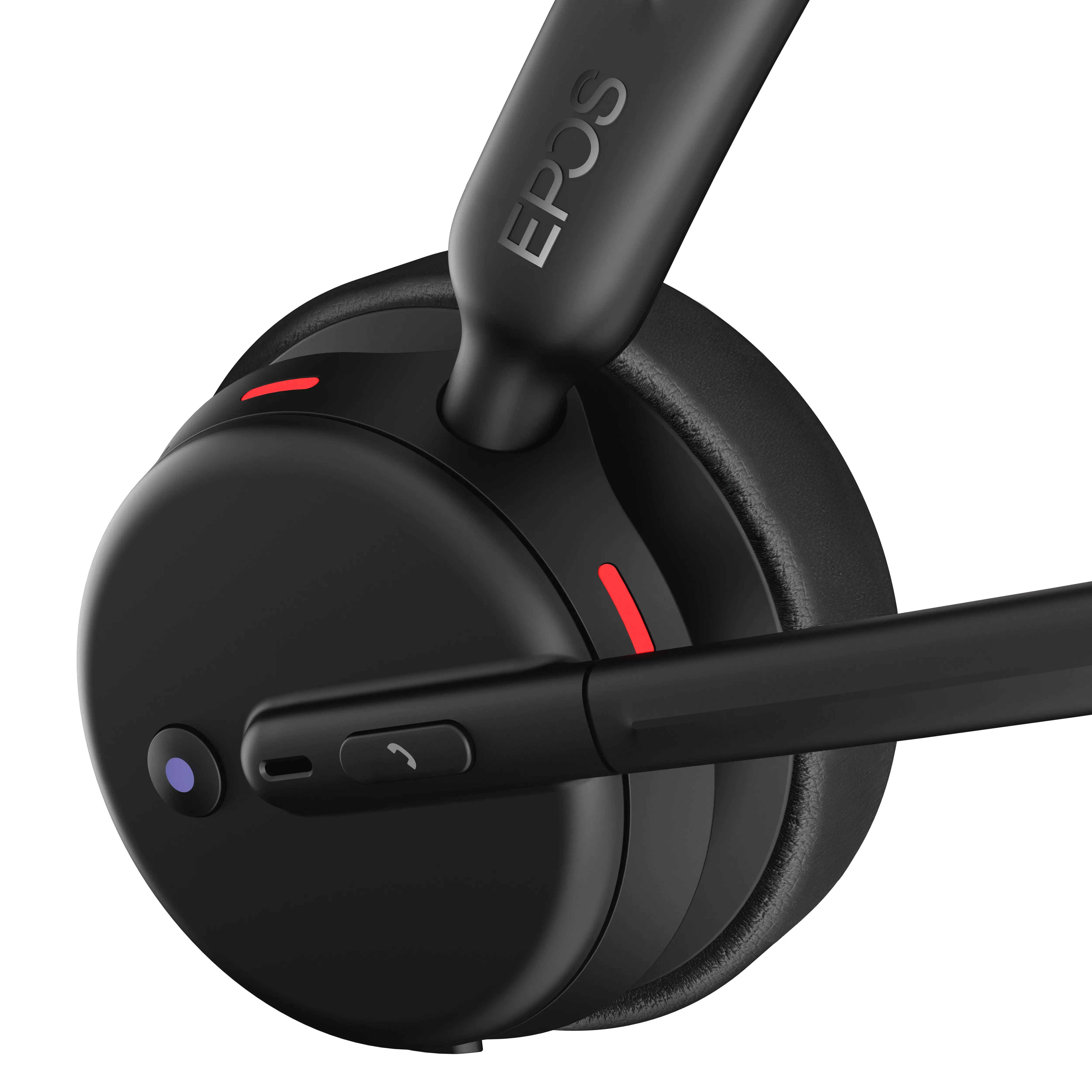 EPOS IMPACT 500 MS UC ANC WL USB-C+A headset met ANC voor hybride werken - SynFore