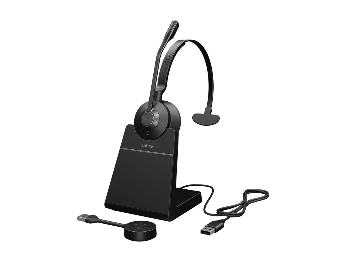 Jabra Engage 55 SE Mono UC met Link 400a adapter - SynFore