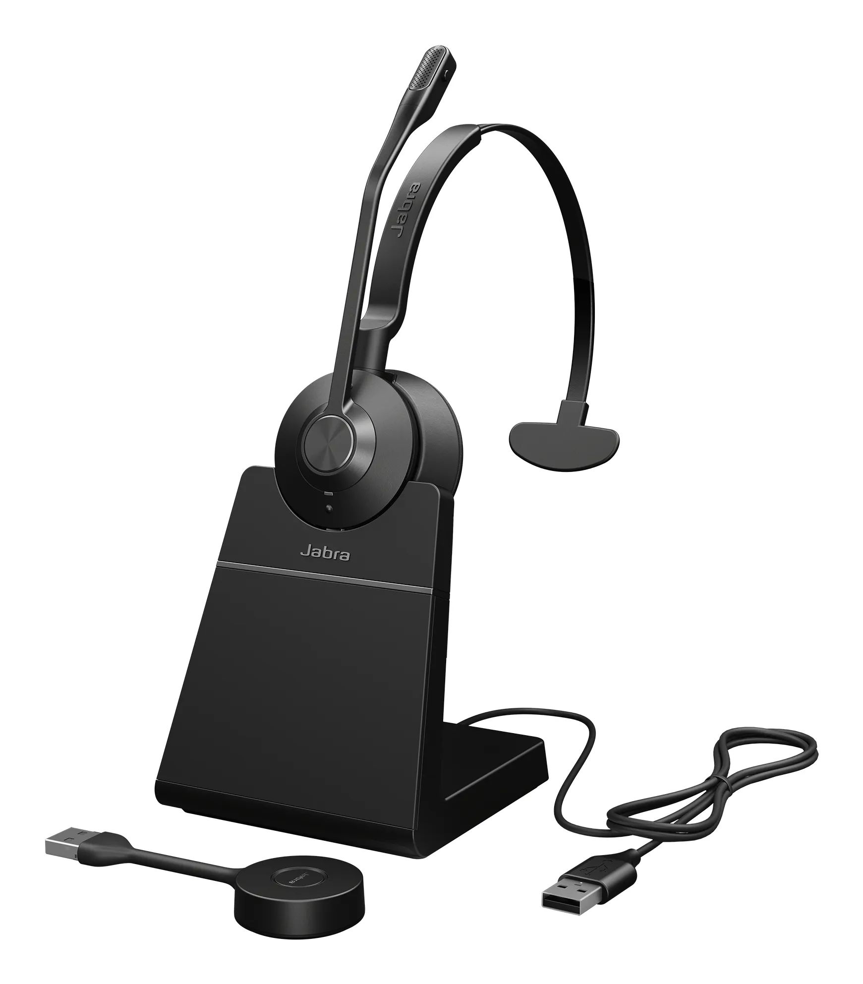 Jabra Engage 55 SE Mono UC met Link 400a adapter - SynFore