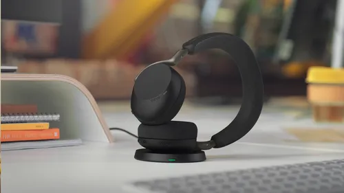Jabra Evolve3 75 UC met Link 390a Bluetooth adapter - SynFore