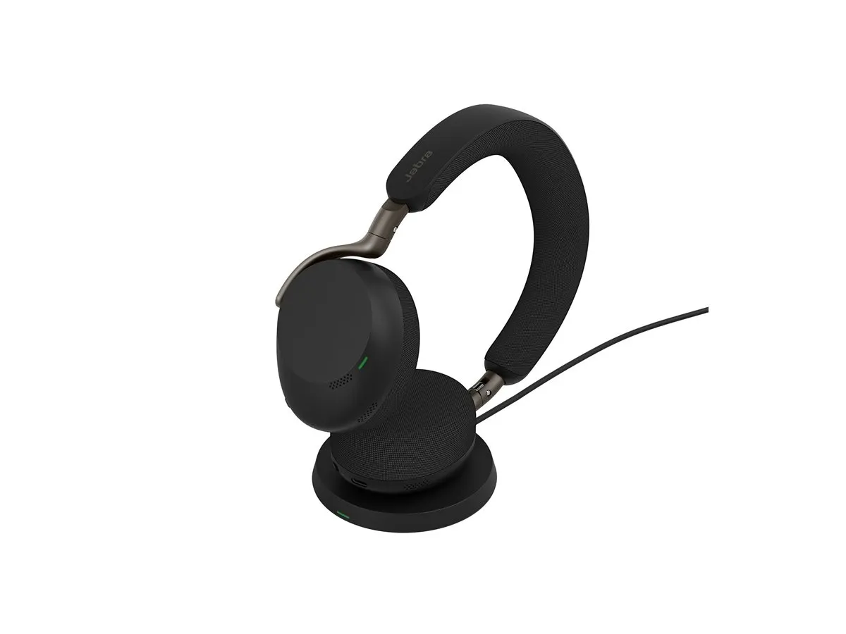 Jabra Evolve3 75 UC met Link 390c USB-C adapter - SynFore