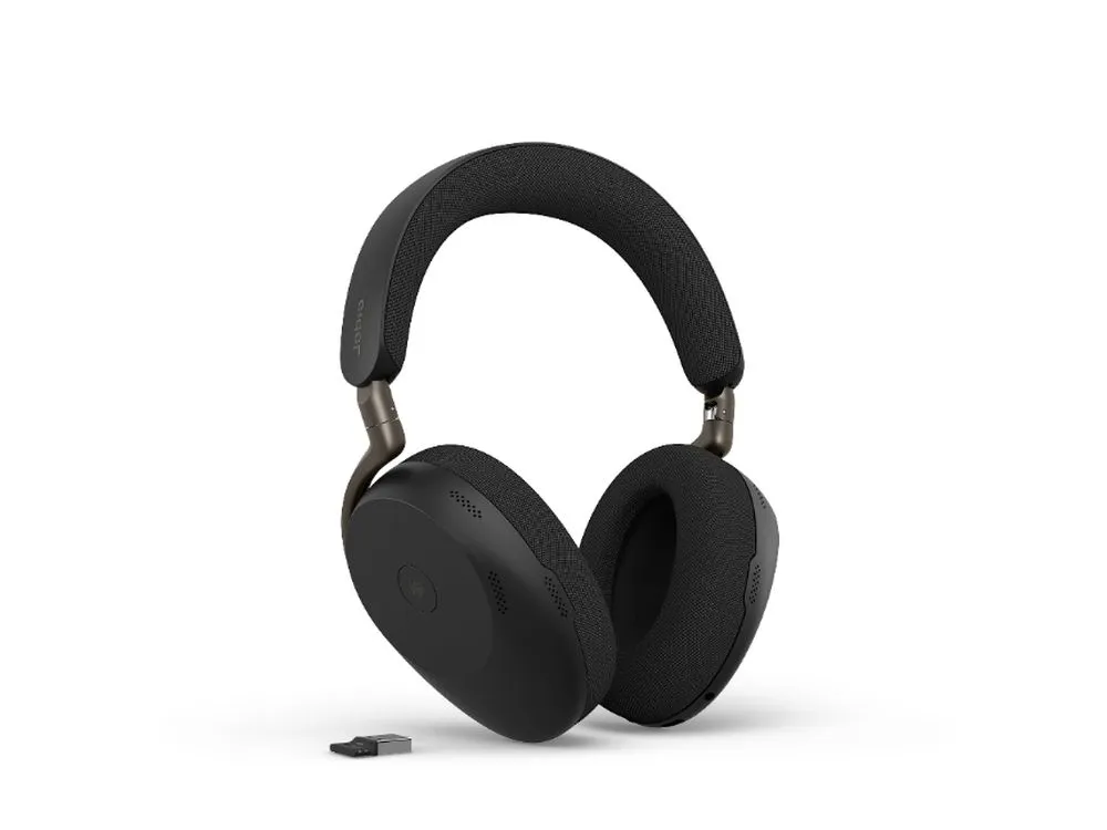 Jabra Evolve3 85 MS met Link 390a Bluetooth adapter - SynFore