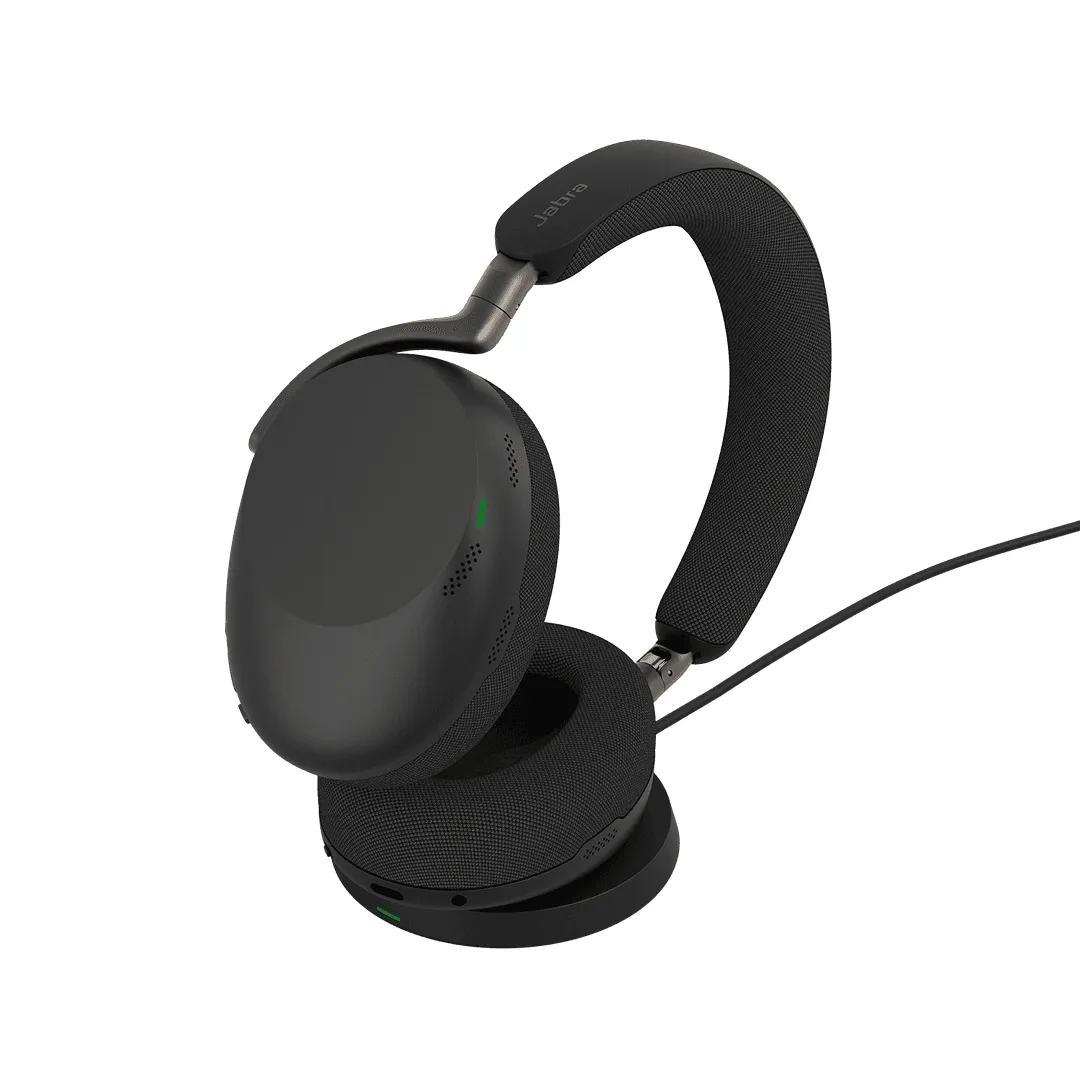 Jabra Evolve3 85 UC met Link 390c USB-C adapter - SynFore