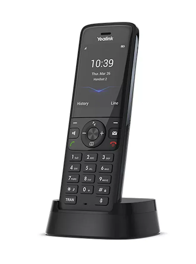 Yealink W78H robuuste DECT handset voor professionele zakelijke communicatie - SynFore