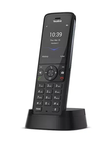Yealink W78H robuuste DECT handset voor professionele zakelijke communicatie - SynFore