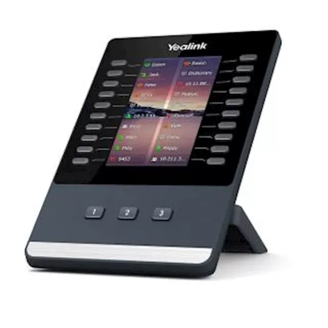 Yealink EXP43 uitbreidingsmodule met kleurendisplay voor zakelijke IP-telefoons - SynFore
