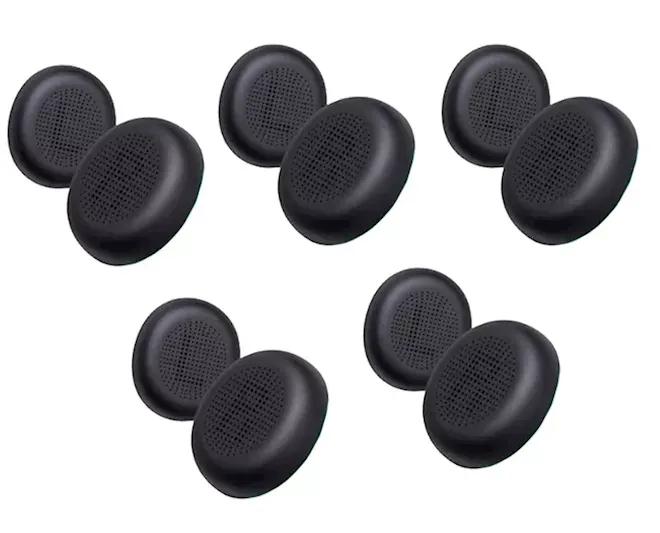 Yealink Black Ear Cushion for BH76 set met 5 paar vervangende oorkussens voor professioneel gebruik - SynFore