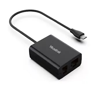 Yealink EHS60 headset adapter voor remote call control op bureautelefoons - SynFore