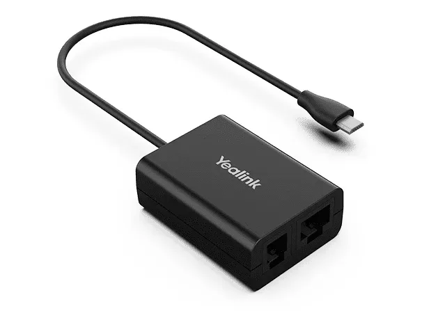 Yealink EHS60 headset adapter voor remote call control op bureautelefoons - SynFore