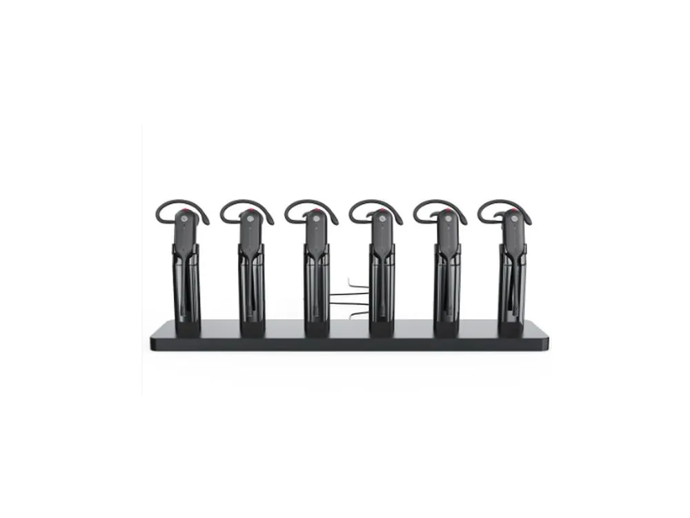 Yealink Multicharger WH63 laadstation voor zes DECT headsets - SynFore