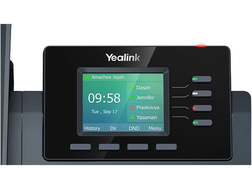 Yealink SIP-T34W zakelijke IP telefoon met Wi-Fi en kleurendisplay - SynFore