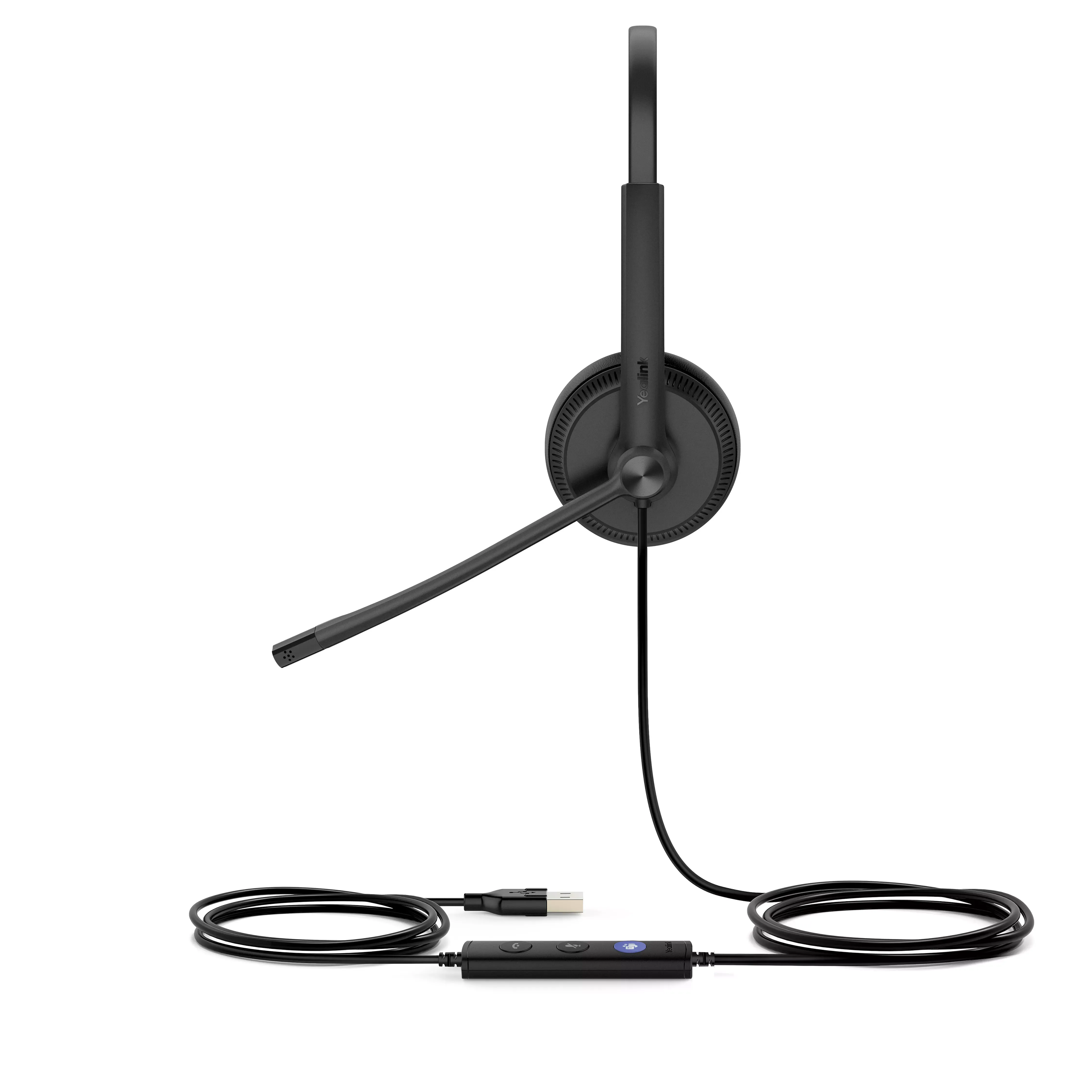 Yealink UH34 Dual Teams stereo headset voor Microsoft Teams en zakelijke communicatie - SynFore