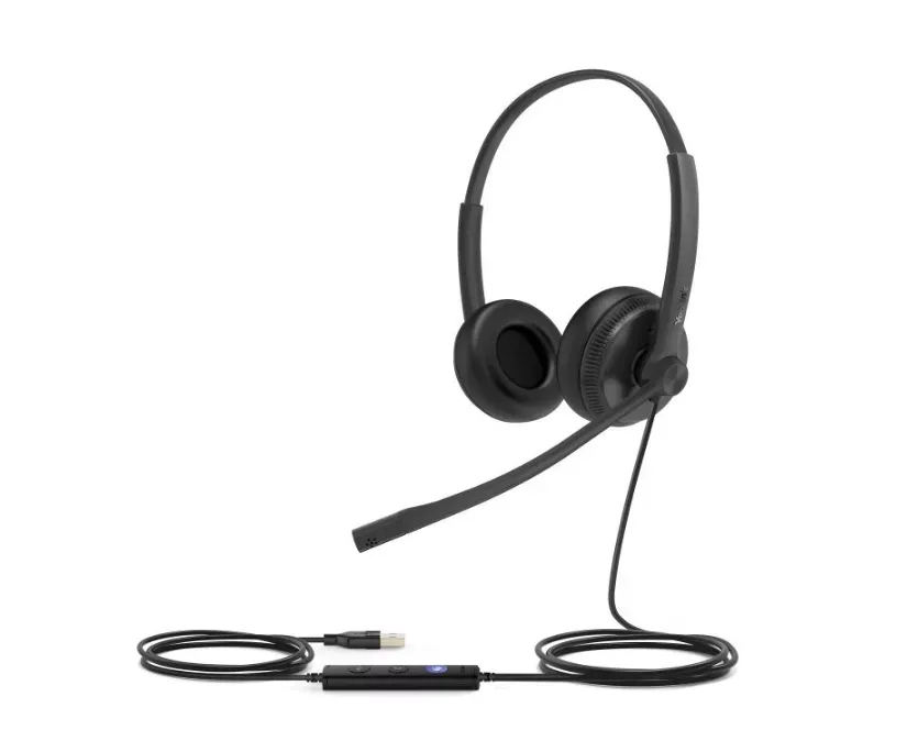 Yealink UH34 Dual Teams stereo headset voor Microsoft Teams en zakelijke communicatie - SynFore