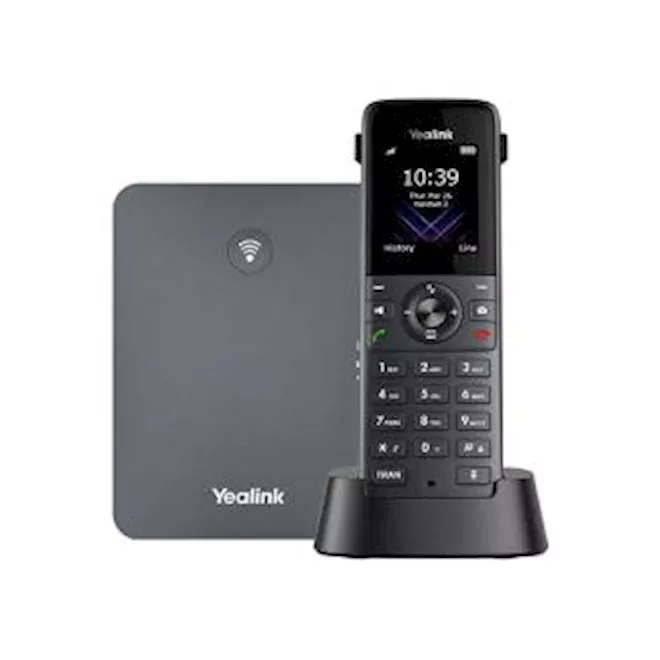 Yealink W73P DECT IP telefoonset met basisstation en handset - SynFore