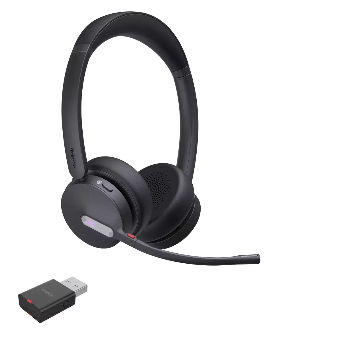 Yealink WH64 Hybrid Dual Teams headset met DECT en Bluetooth voor Microsoft Teams - SynFore