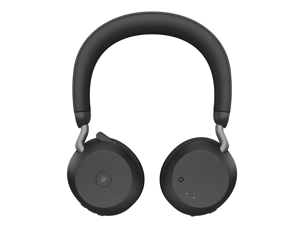 Jabra Evolve2 75 Bluetooth headset USB-A zwart met Active Noise Cancelling en Microsoft Teams-certificering - SynFore