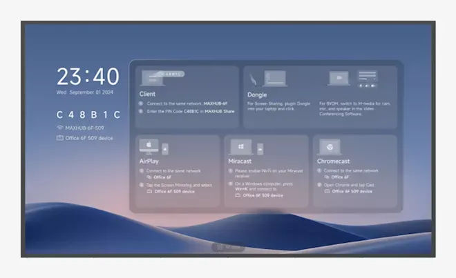 MAXHUB ND55CMB 55 inch 4K UHD Commercial Display voor professionele digital signage - SynFore