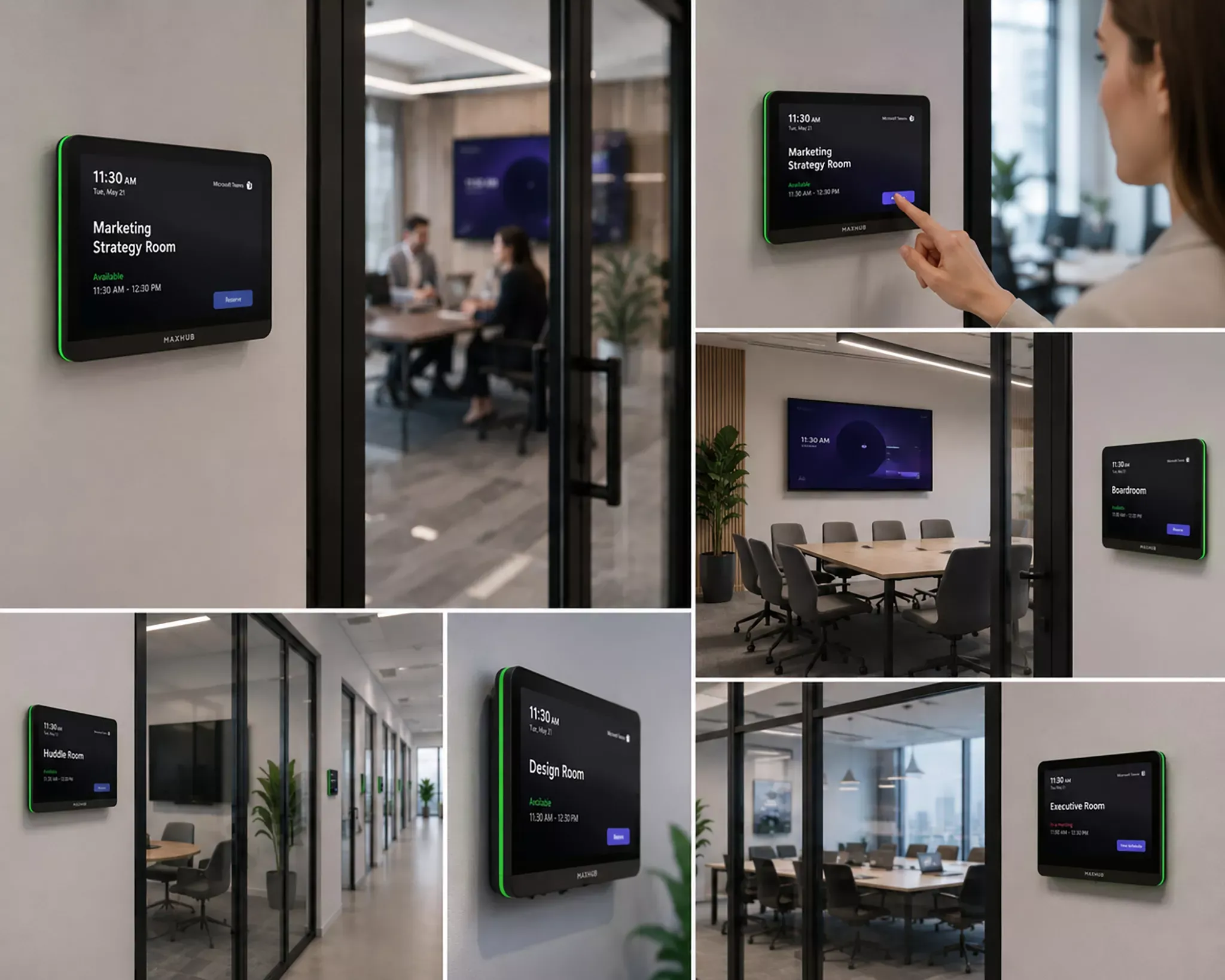 MAXHUB Panel SP10 bedieningspaneel voor professionele vergaderruimtes - SynFore