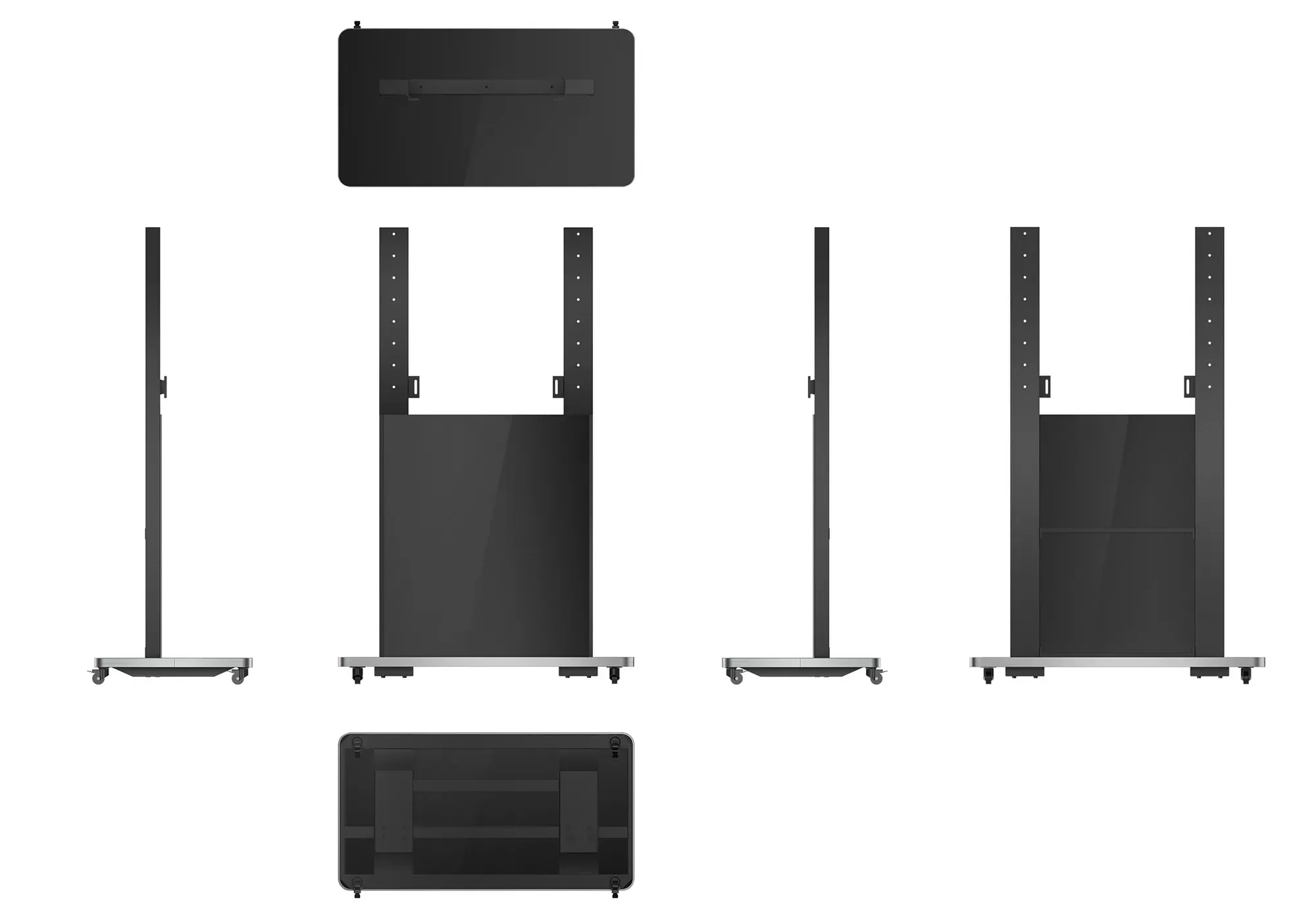 MAXHUB ST23B mobiele standaard voor Interactive Flat Panels en professionele displays - SynFore