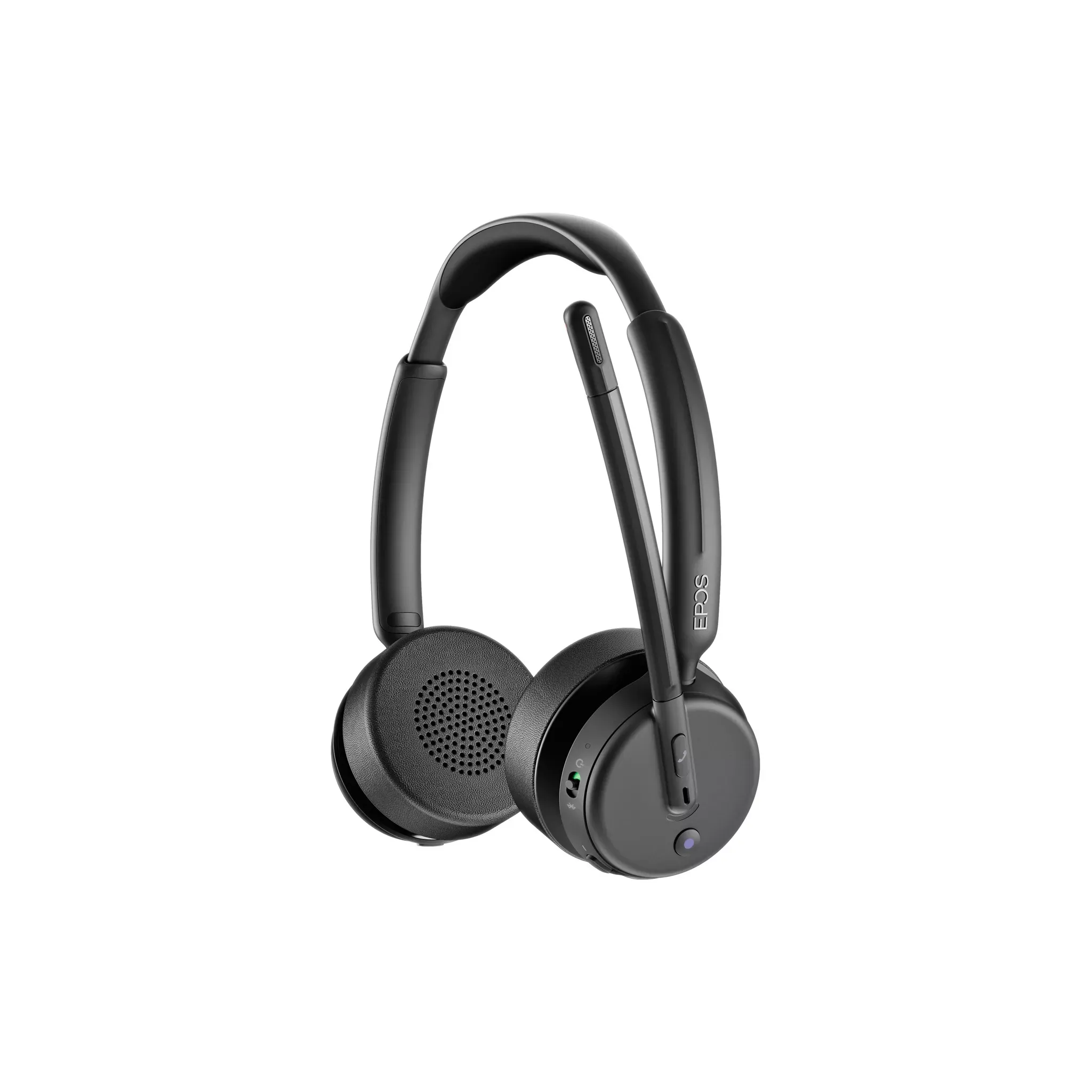 EPOS IMPACT 400 MS UC ANC WLC USB-C+A draadloze professionele stereo headset met Hybrid ANC en Microsoft Teams-certificering - SynFore