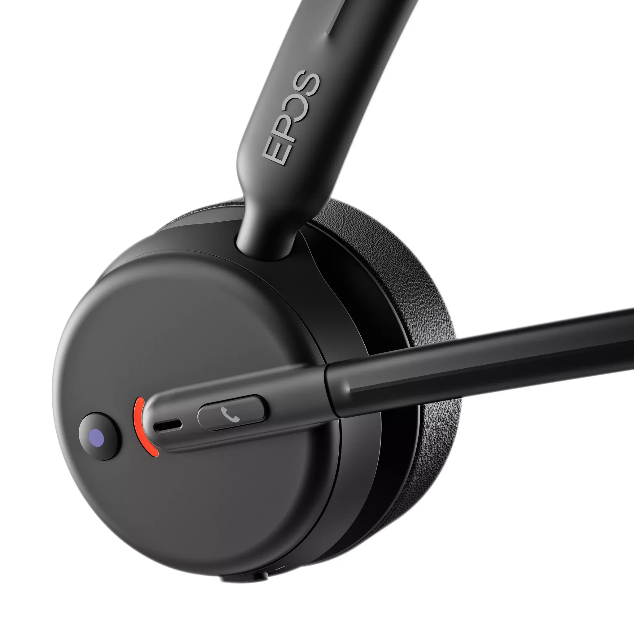 EPOS IMPACT 400 MS UC ANC WLC USB-C+A draadloze professionele stereo headset met Hybrid ANC en Microsoft Teams-certificering - SynFore