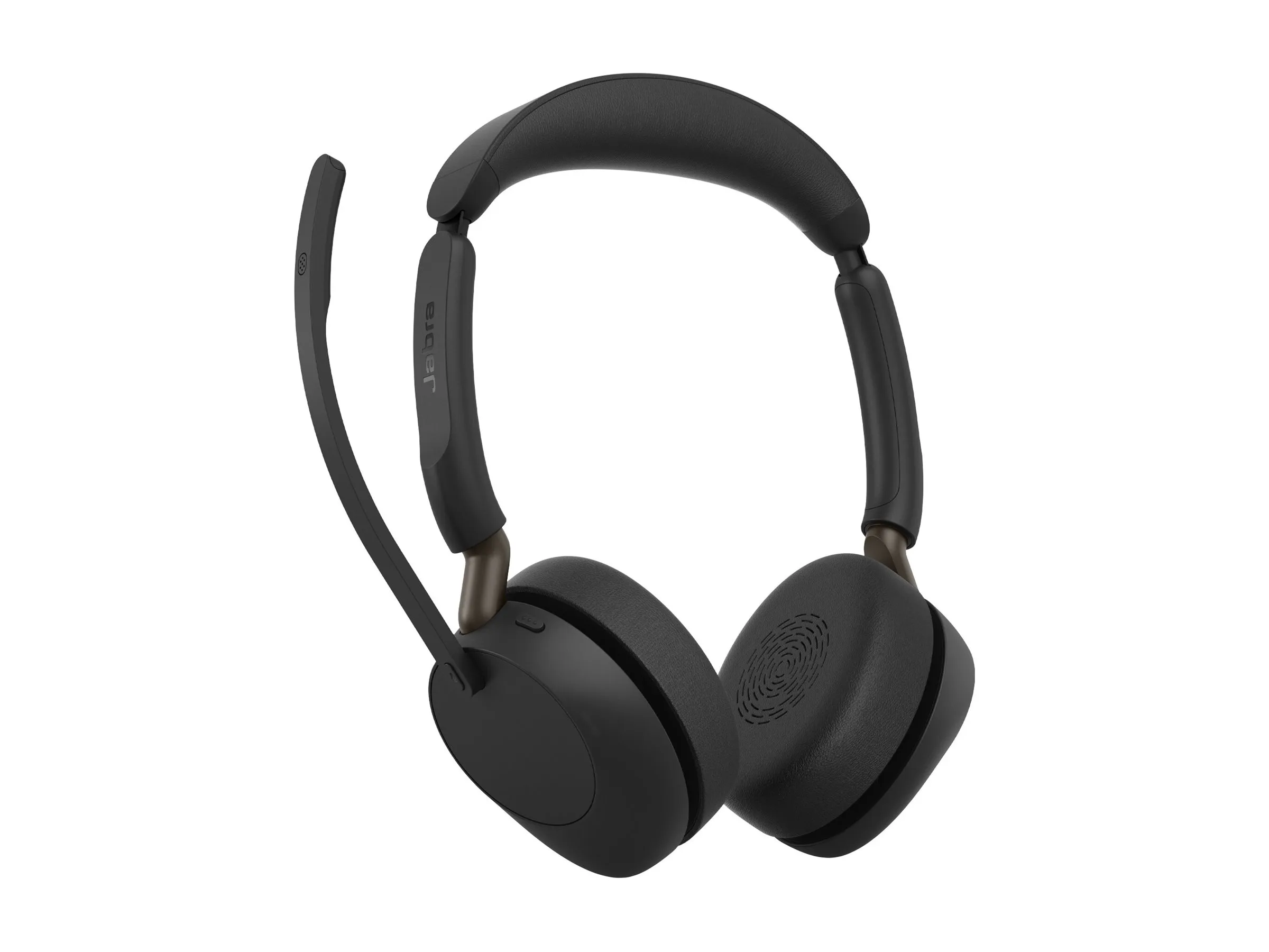 Jabra Evolve3 65 Stereo LINK 390c UC draadloze headset met ANC, USB-C adapter en laadstandaard - SynFore
